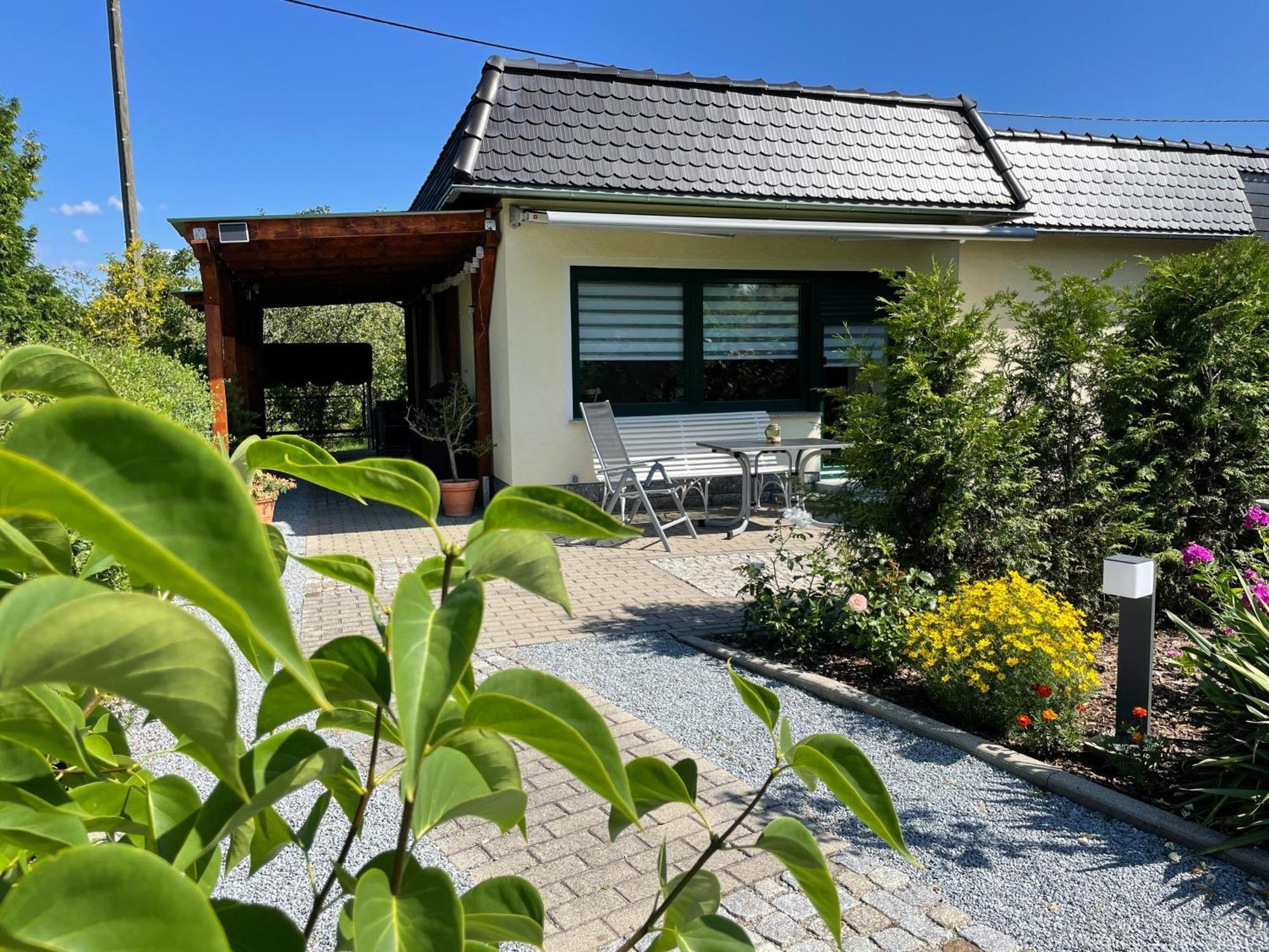 Ferienhaus Amare Mit Fasssauna, Eigener Terrasse & Kamin Bautzen Eksteriør billede